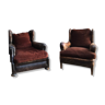 Chesterfield ear armchairs