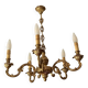 Lustre bronze 5 branches