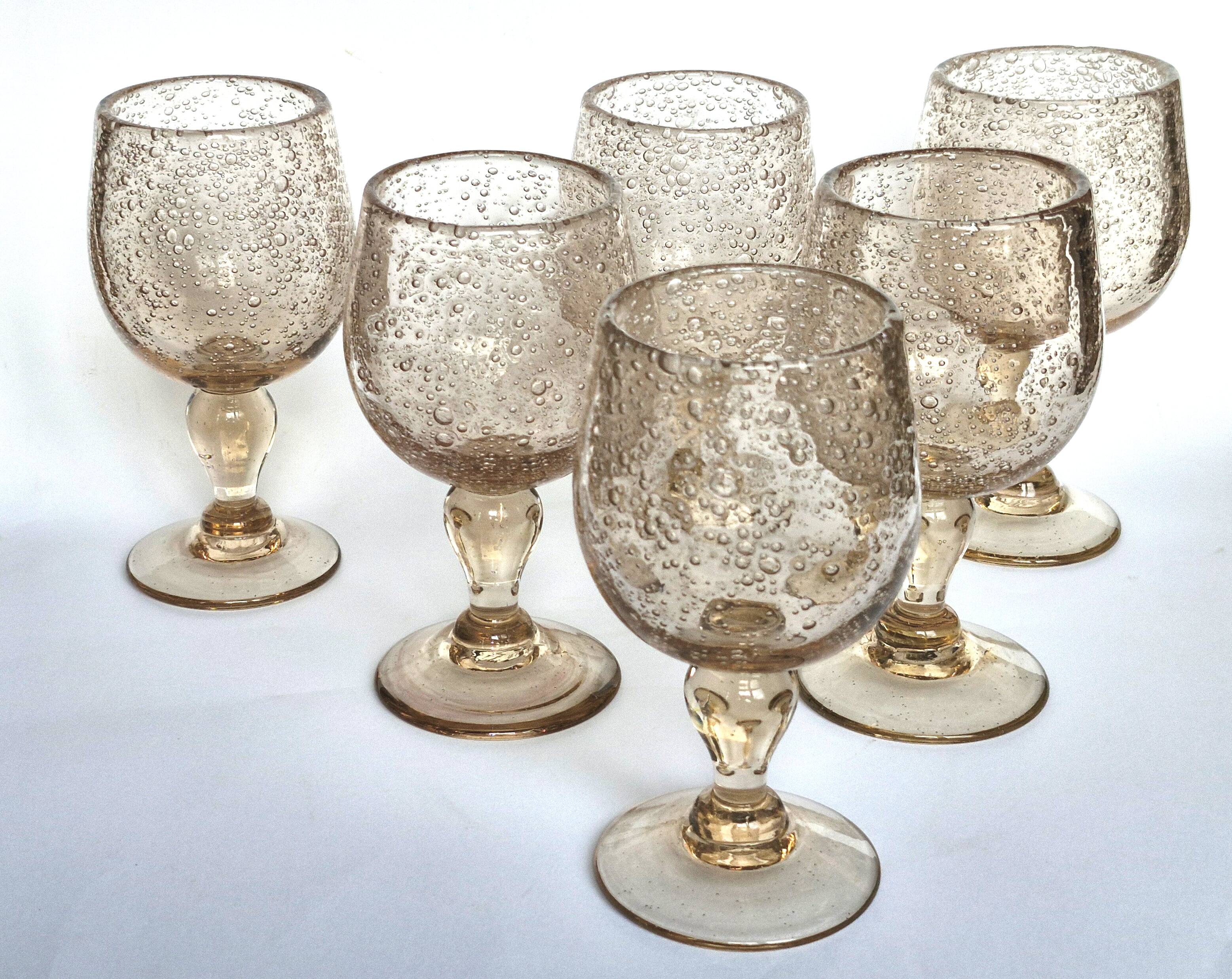 Bubble glasses from Biot