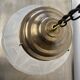 Vintage XL Art Deco pendant lamp