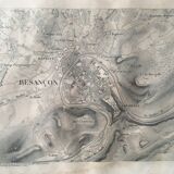 Besançon map