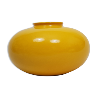 Yellow pumpkin vase, Bay Germany 1970