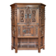 Cabinet, buffet sculpté français de style néo-gothique, fin du XIXe siècle