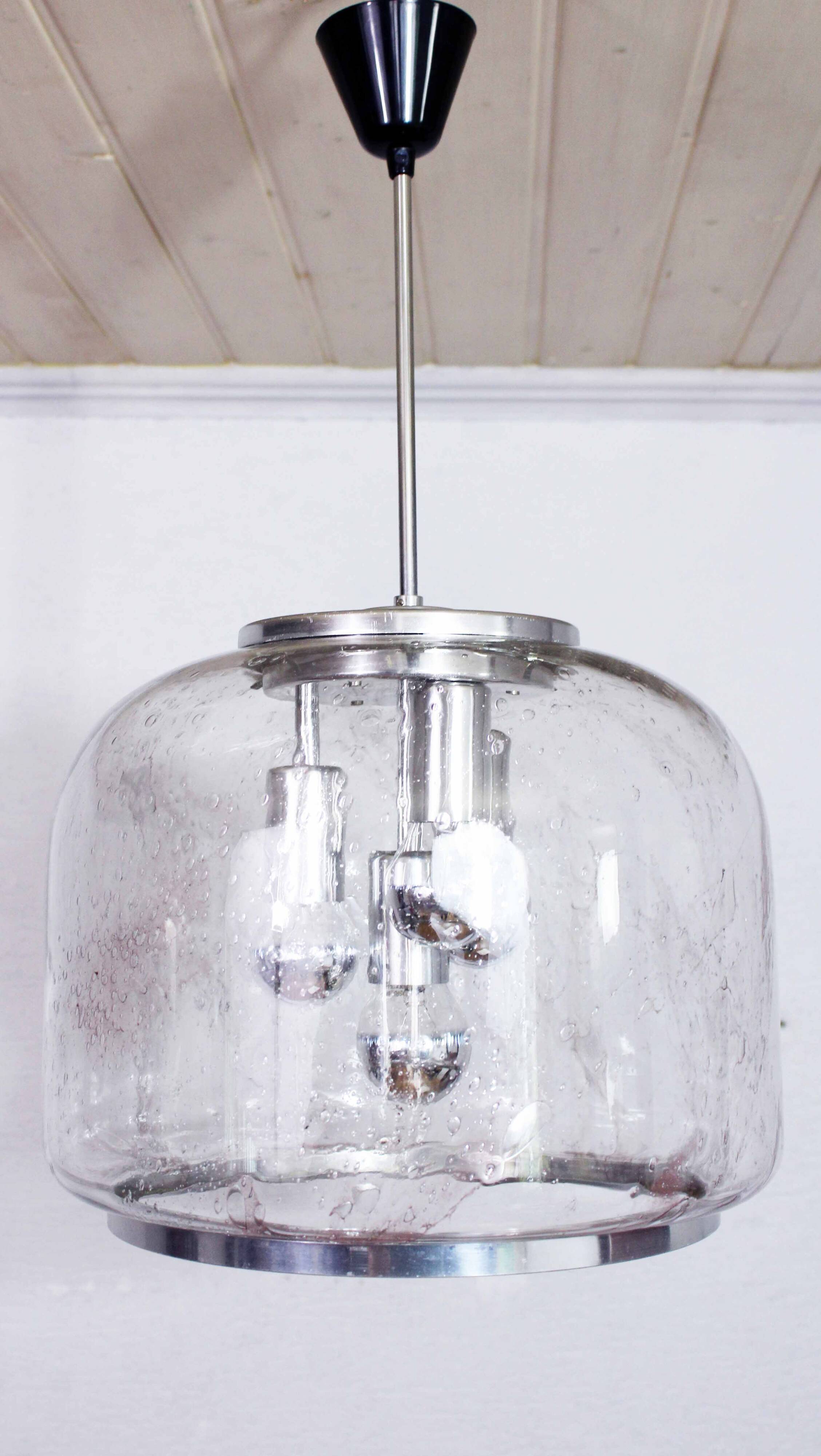 Murano glass pendant light 1970