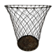 Brass wire trash trash can