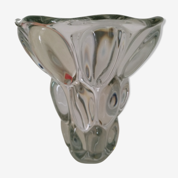 Vase model Etruscan crystal of sevres 20 cm