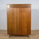 Ash & Walnut Wardrobe by Bohumil Landsman for Jitona, Czechoslovak, 1960s