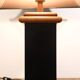 Grande lampe à poser vintage pagode inspiration Japonaise 1970s