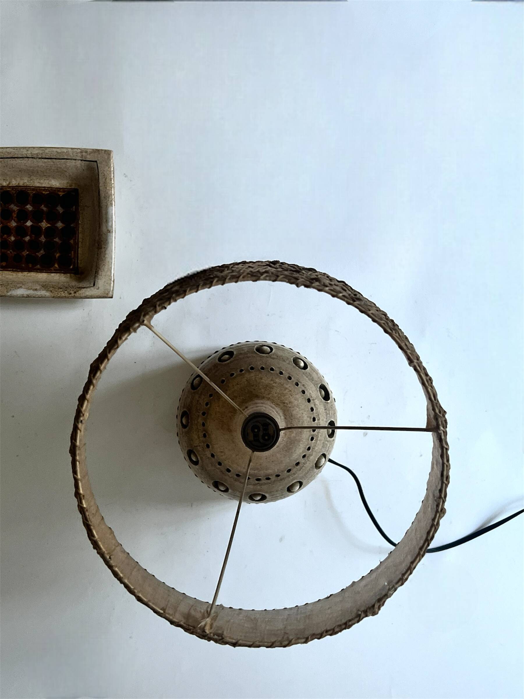 Ceramic table lamp by Georges Pelletier, 1970