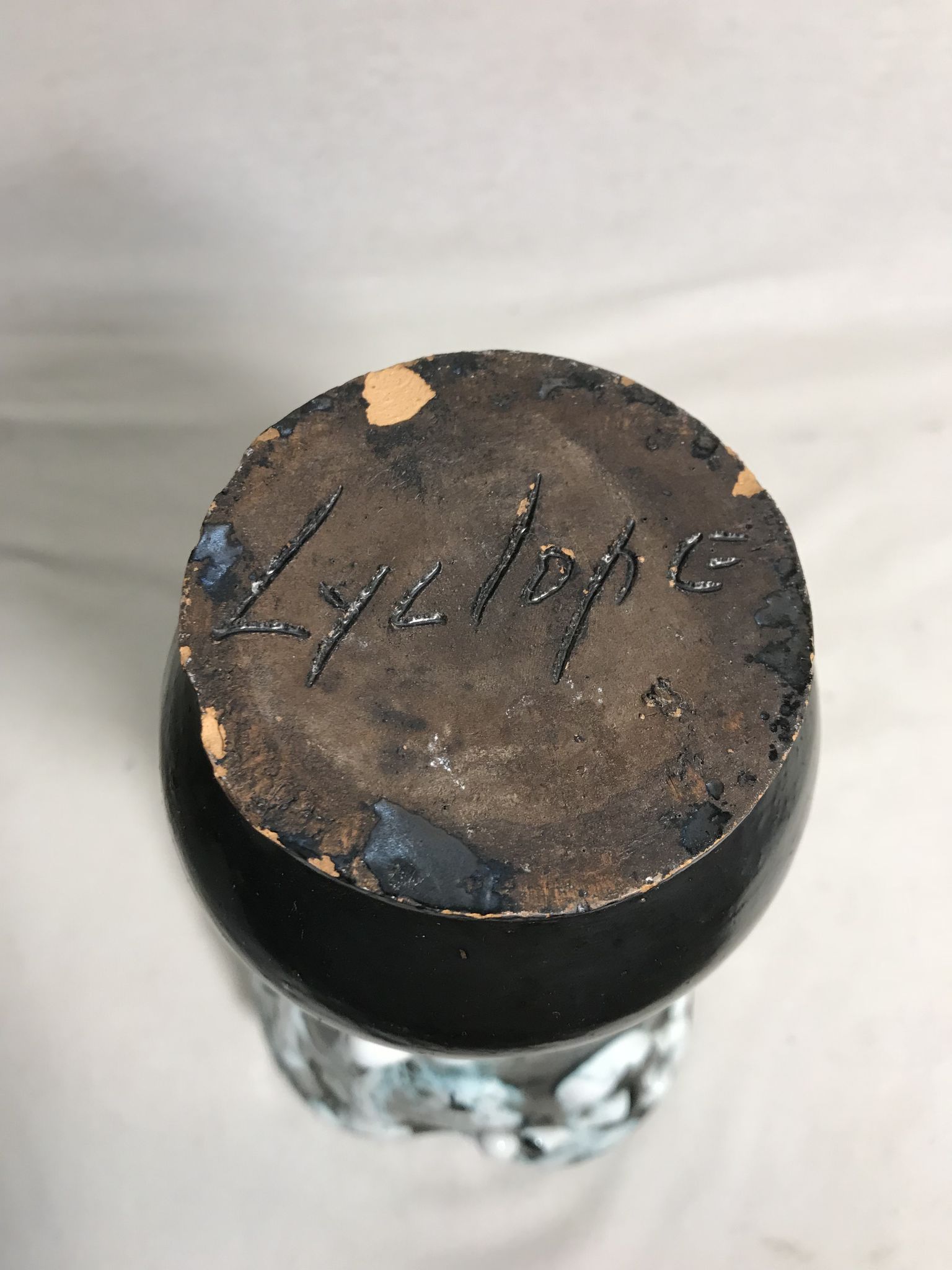 Old ceramic vase