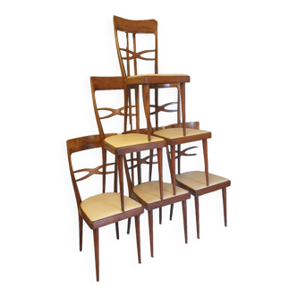 Six consorzio sedie friuli chairs