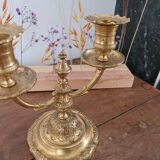 Candlestick No. 2, 2 brass lights