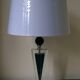 ART DECO style glass lamp