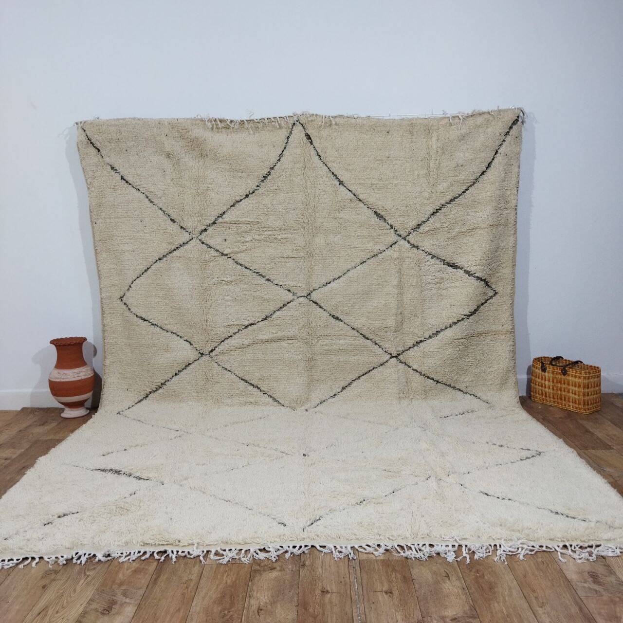 Handmade Moroccan Berber Rug 345 X 266 CM