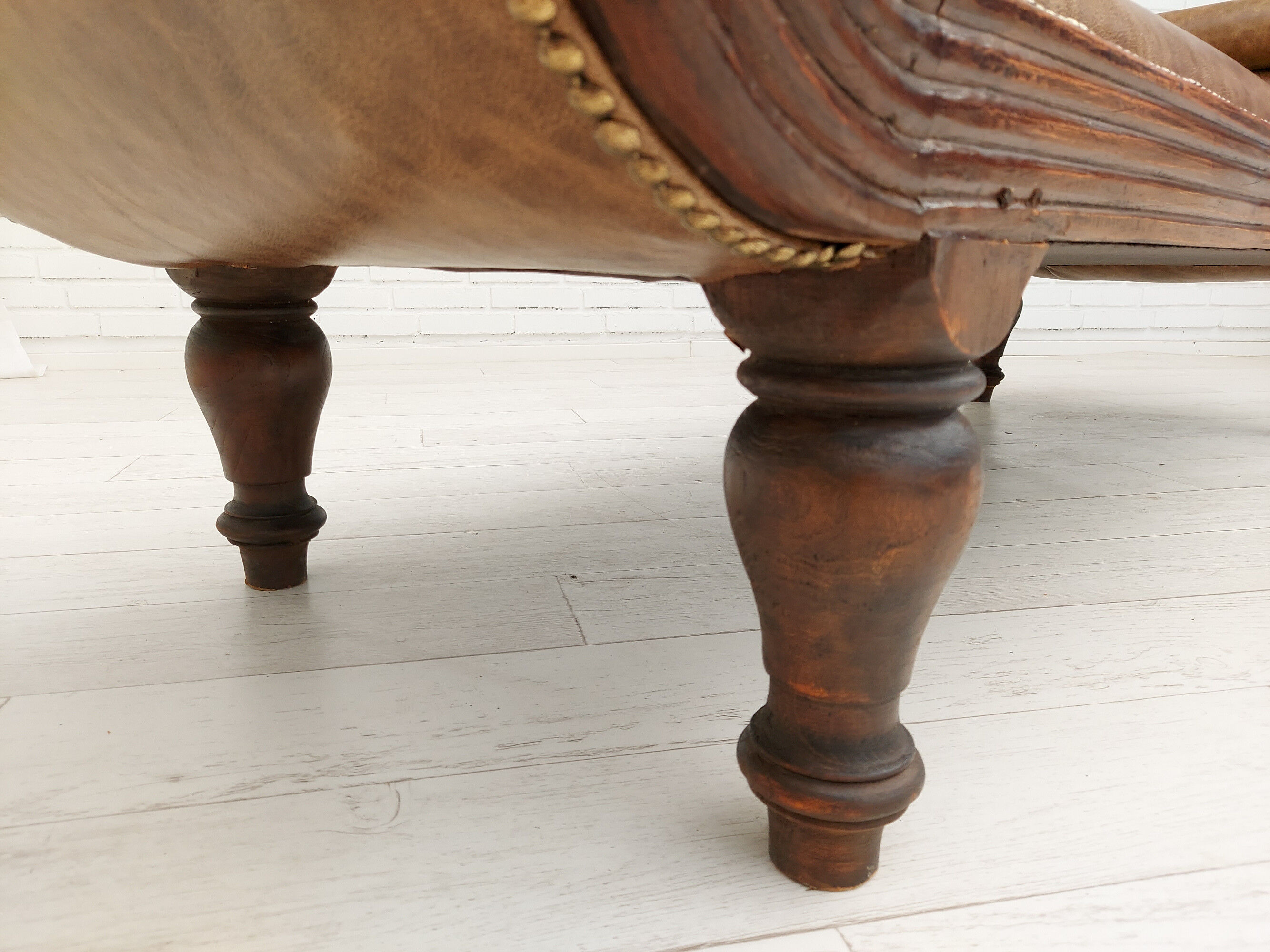 Danish antique daybed, early 20th century, renovated