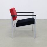 Pair of Dutch Minimalist Easy Chairs, 1960s
