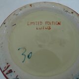 Satsuma vase in porcelain, Japan. Limited edition