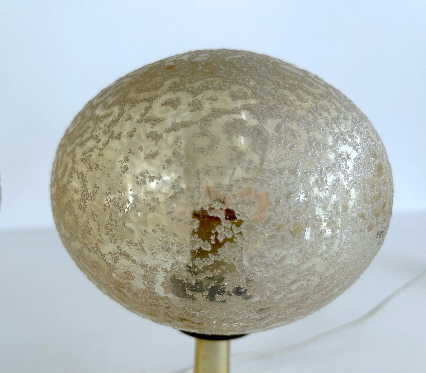 Pair Vintage Space Age table lamps, 1970s,