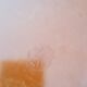 Syla round cap mirror from the 70s in smoked amber plexi