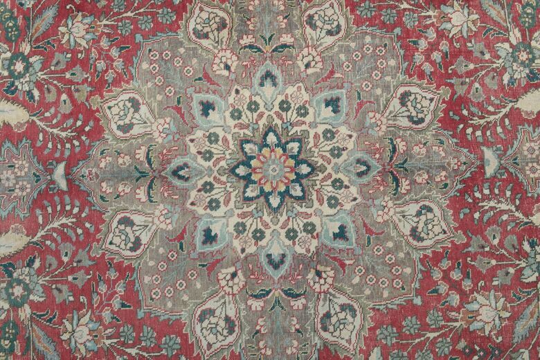 Vintage Red Persian Carpet