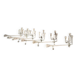 Six Brutalist Knife Holders