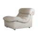 Chair "Space Age" in unbleached wool, France, circa 1970