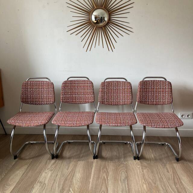Set of 4 70s chairs