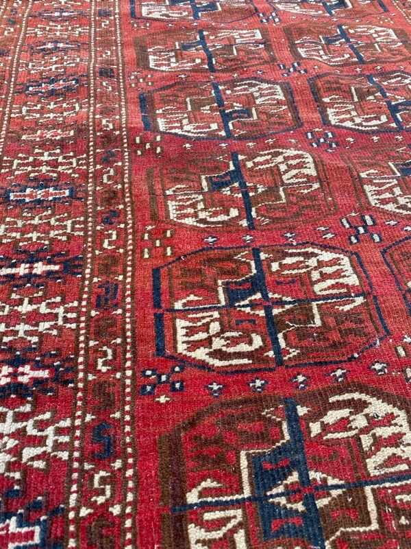 Carpet ancient afghan bukhara 92x138 cm
