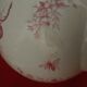 Toilet broc in earthenware f f pexonne butterfly model h 28 cm