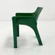 Fauteuil Vert Gaudi de Vico Magistretti pour Artemide, 1970