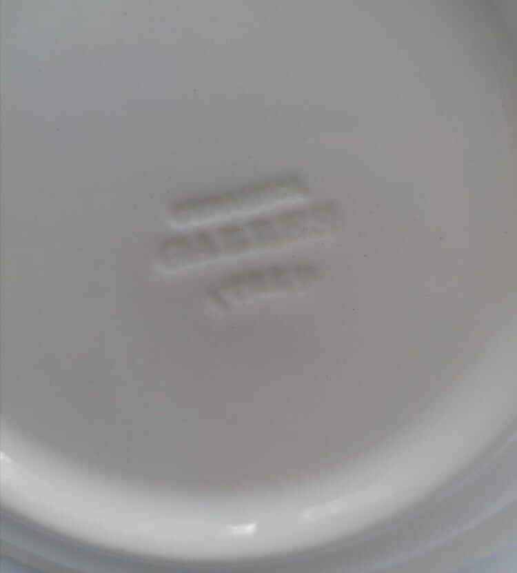 Vintage Italy hollow plates