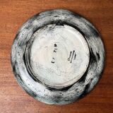 Mid-Century Handmade Ceramic Wall Plate with Viking Patterns from Arol, Norway, 1960s