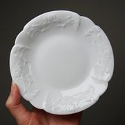 Dessert service Limoges L&Cie Lafarge 12 pieces white porcelain years