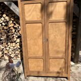 Armoire type parisienne bois rénové