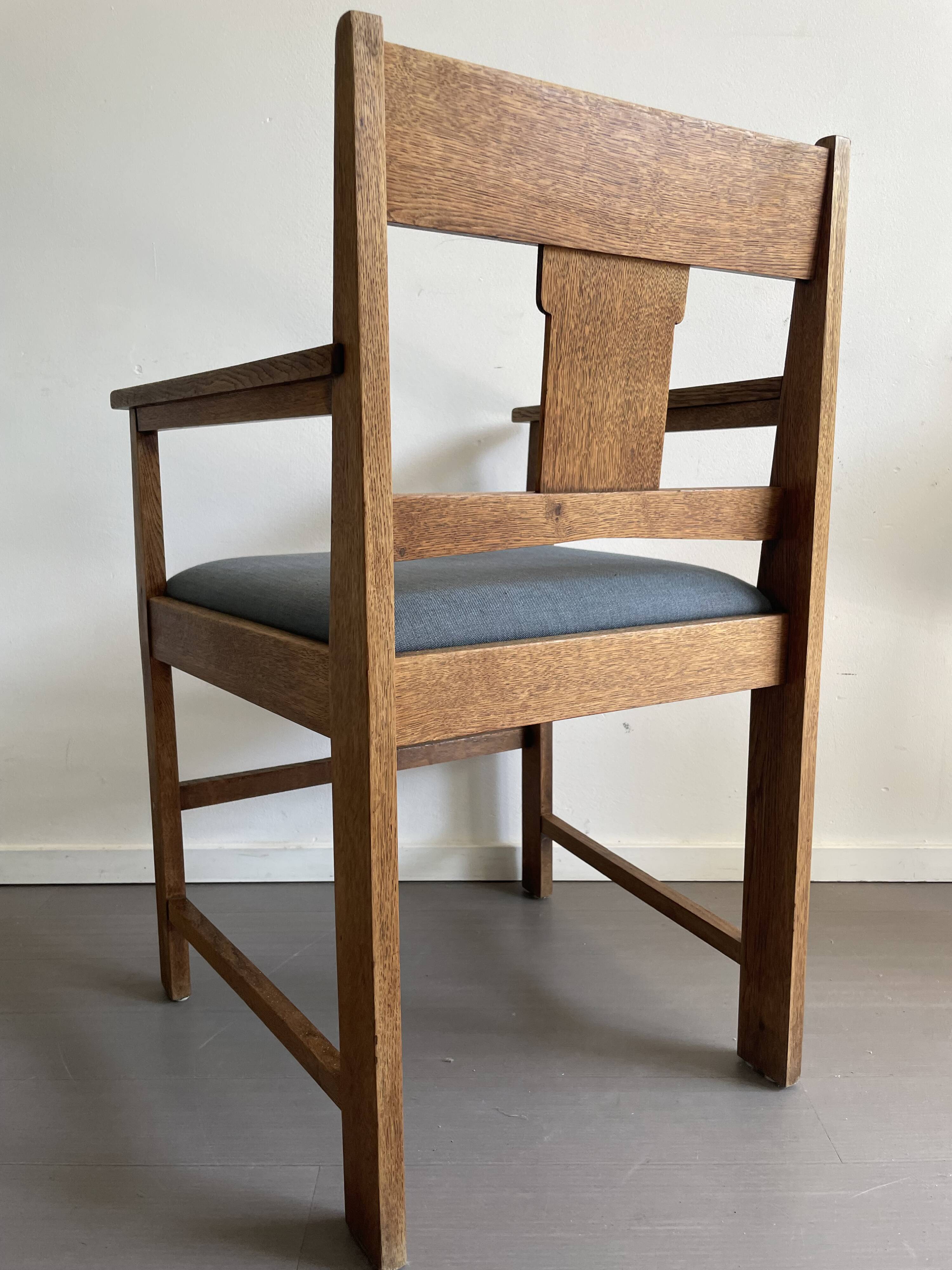 Dutch Amsterdam School armchair 1920's