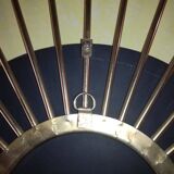 1960s Brass sun mirror 67cm