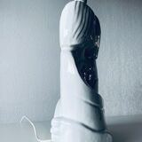 Ceramic entwined couple lamp