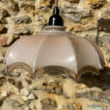 Vintage opaline glass pendant