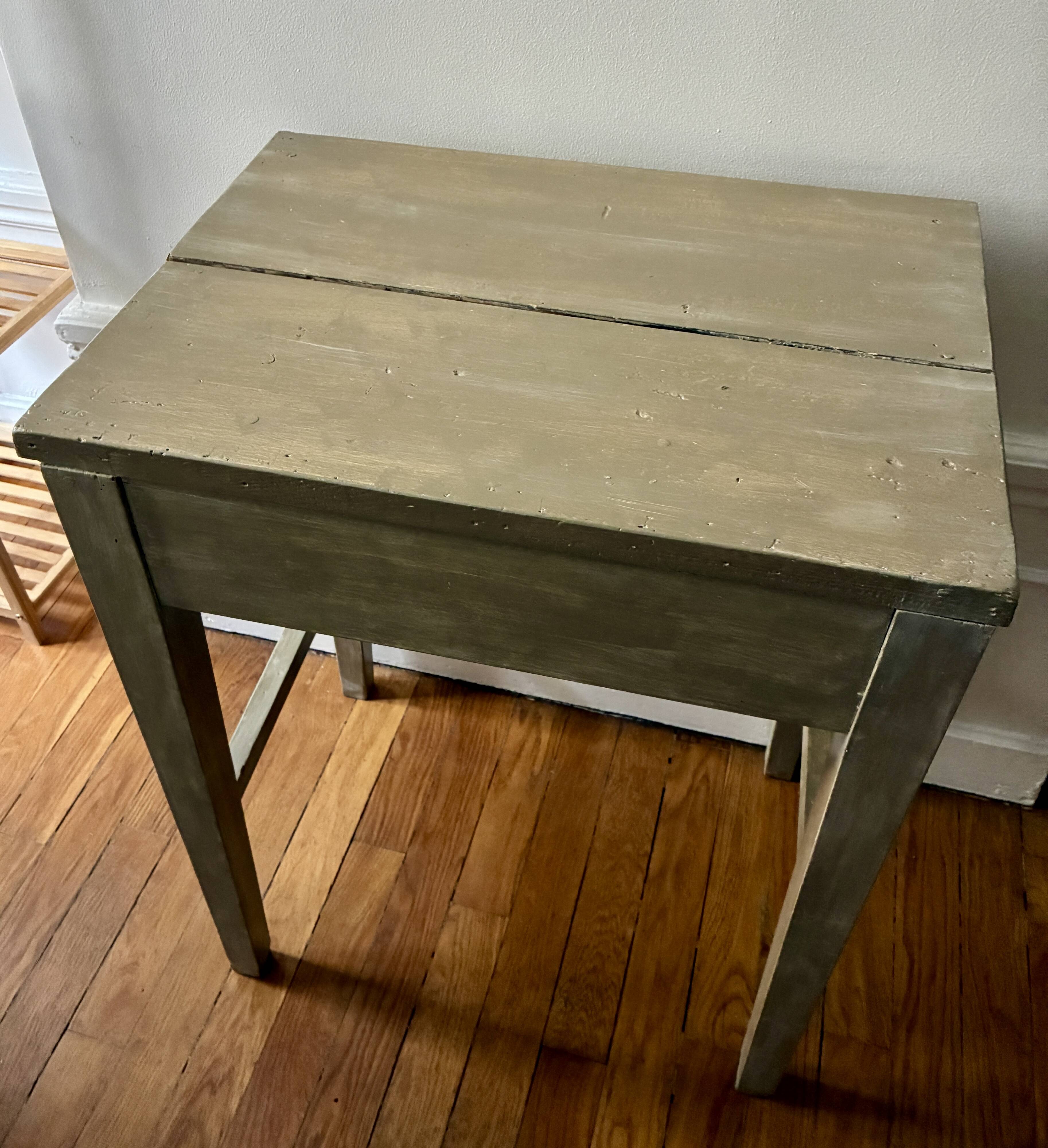 Small antique side table