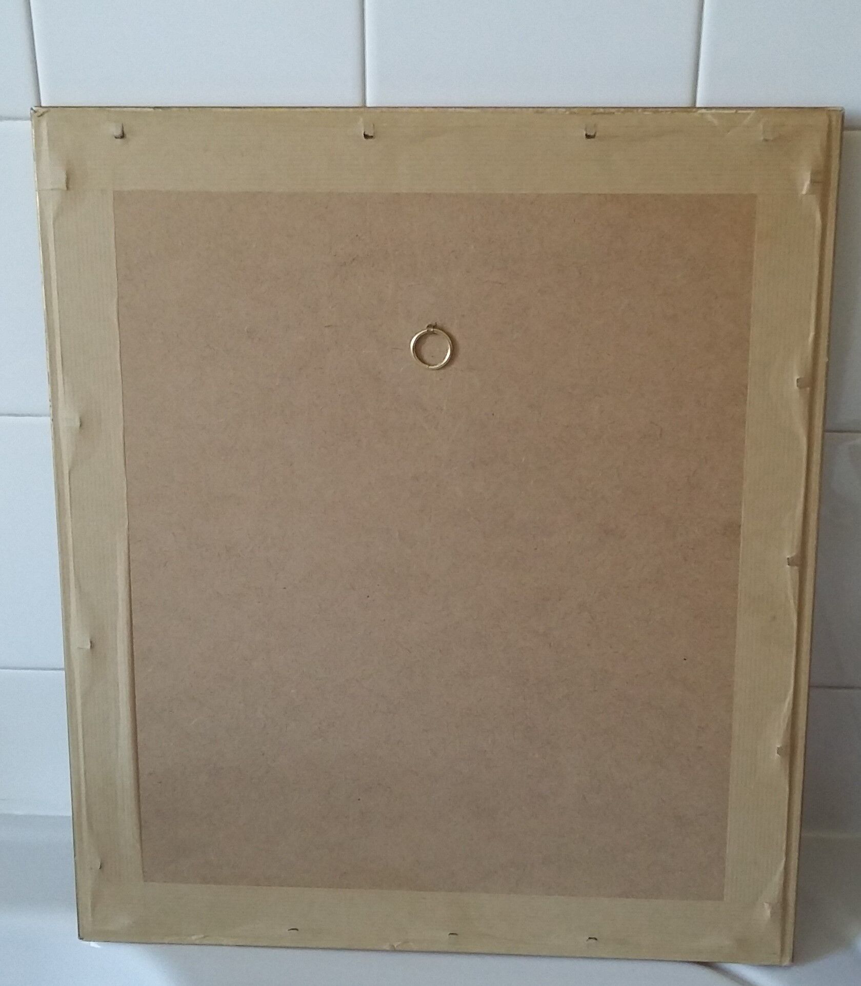 Golden framed bird cockatoo