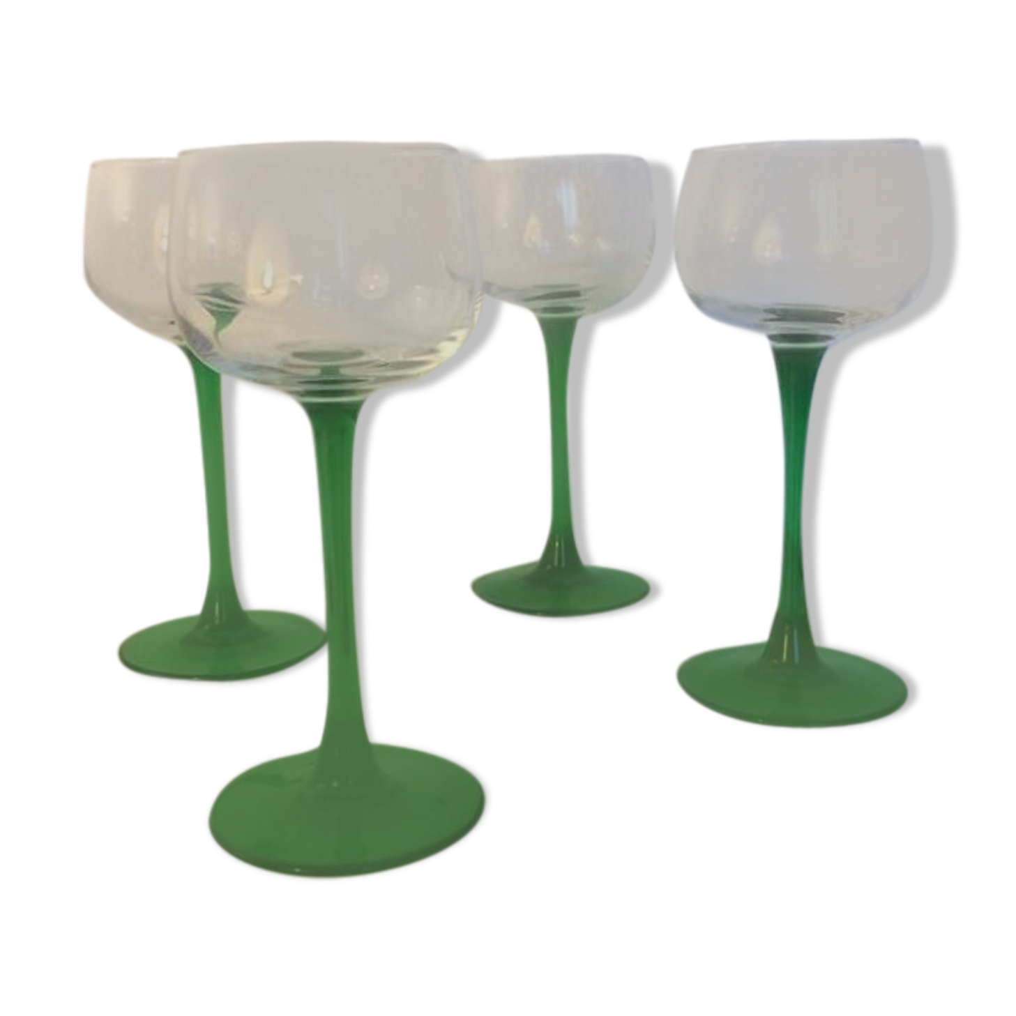 Vintage Alsace walking glasses