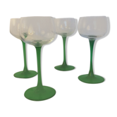 Verres à pied alsace vintage