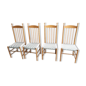 Set de 4 chaises N°130