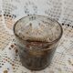 4 bubble glass water glasses