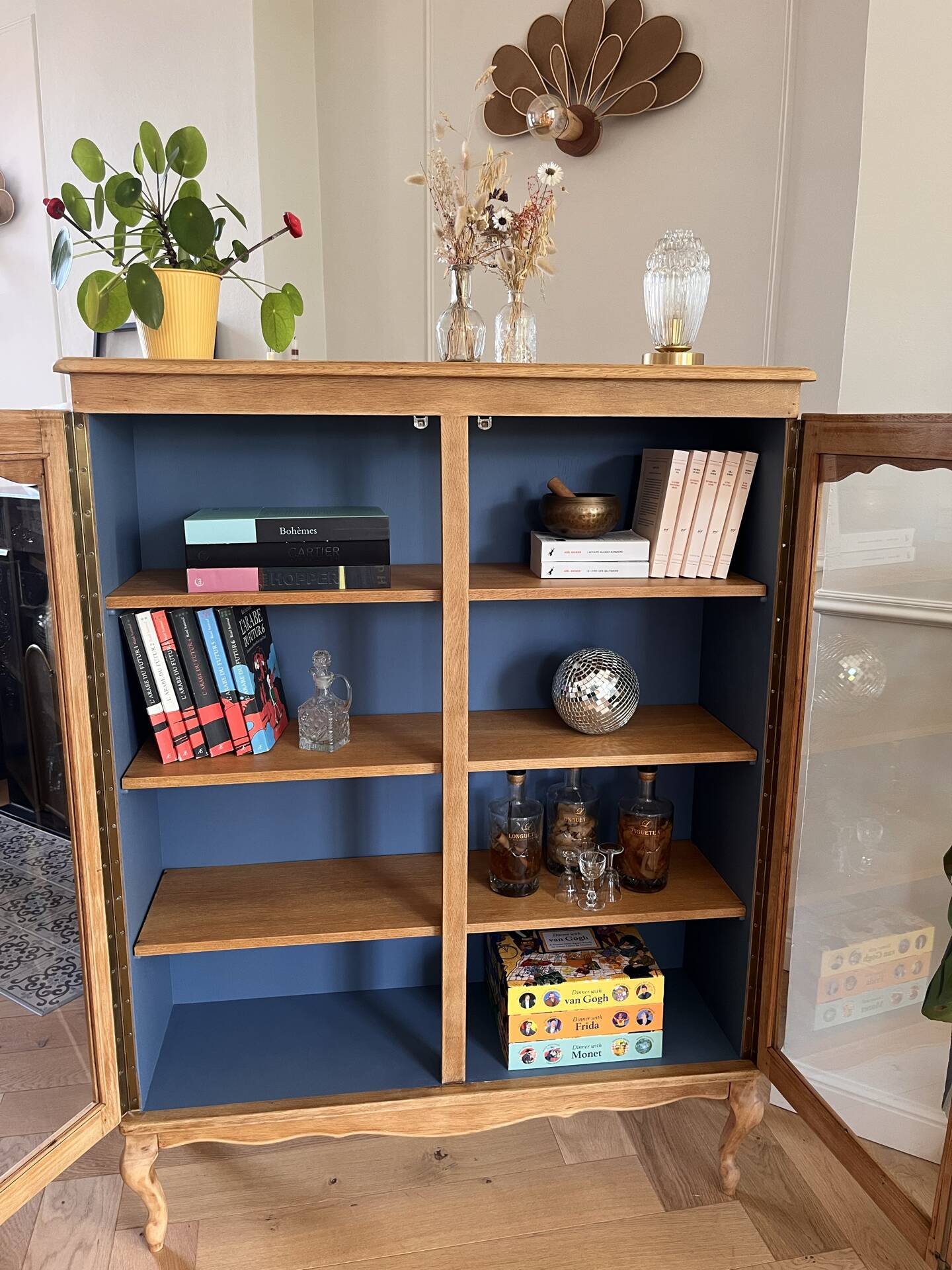 Antique display cabinet