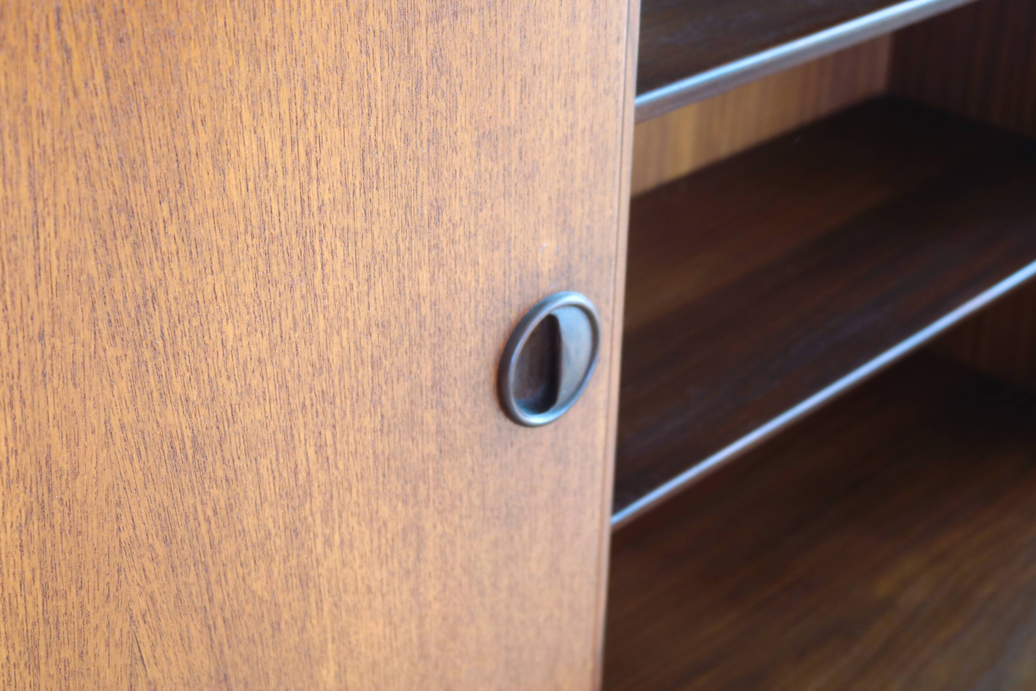 Vintage teak bookcase by Louis van Teeffelen