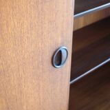 Vintage teak bookcase by Louis van Teeffelen