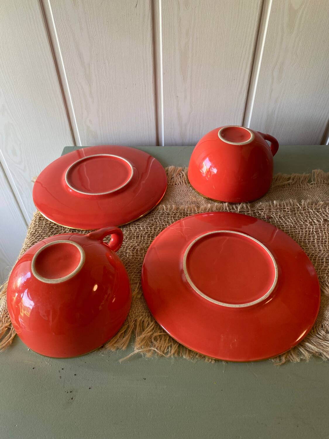50s bowls and saucers