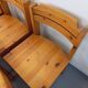 Set of 8 vintage Scandinavian chairs by Ilmari Tapiovaara for Asko in pine
