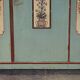Antique German wedding armoire, hand-painted, 1818.